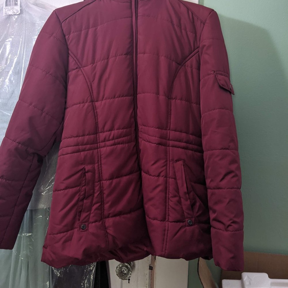 Maroon Jacket - Faded Glory - Kids XL